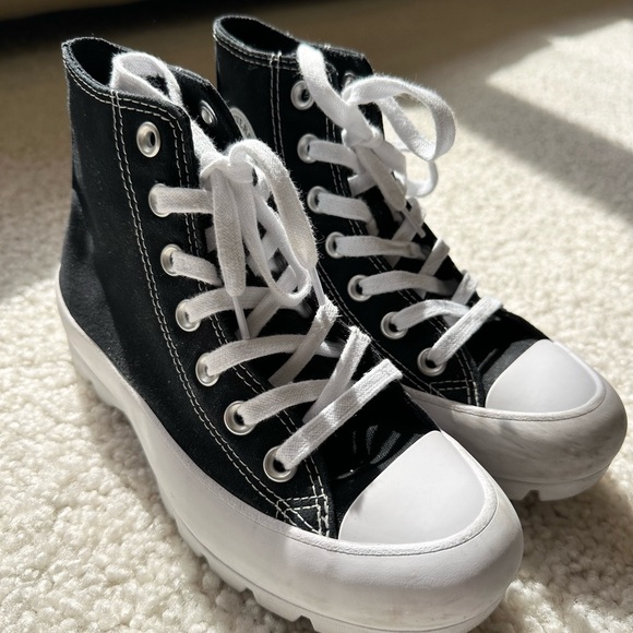 Converse Chuck Taylor All Star Lugged Lift Platform Shoes - Picture 2 of 6